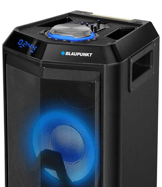 Blaupunkt PS10DB | Belaidė kolonėlė 1200 W su karaoke, LED šviesomis ir FM radiju