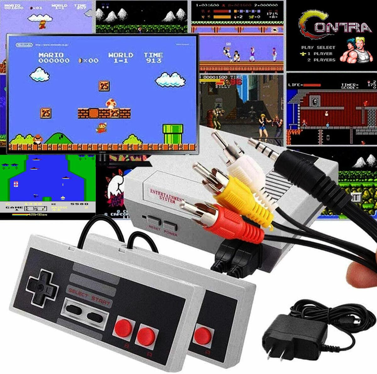 🎮 Retro 620 žaidimų konsolė – 620 klasikinių žaidimų vienoje