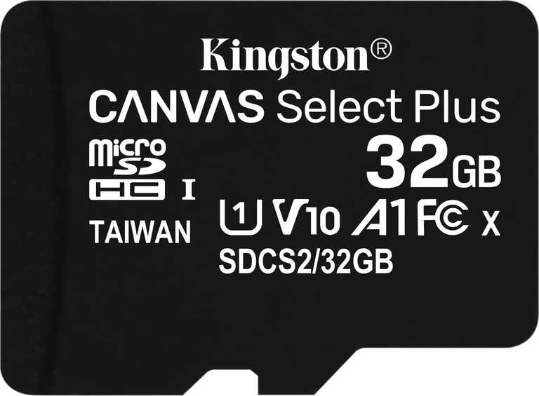 💾 Kingston Canvas Select Plus 256GB MicroSD - 100MB/s | A1 klase | Android optimizēta | Ar SD adapteri