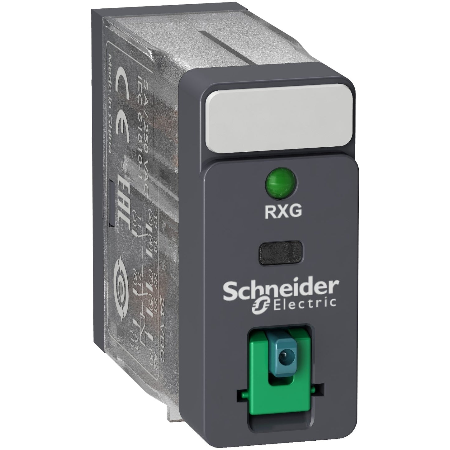 RXG22BD Schnittstellen-Steckrelais - Zelio RXG - 2C/O Standard -24VDC-5A - mit LTB und LED