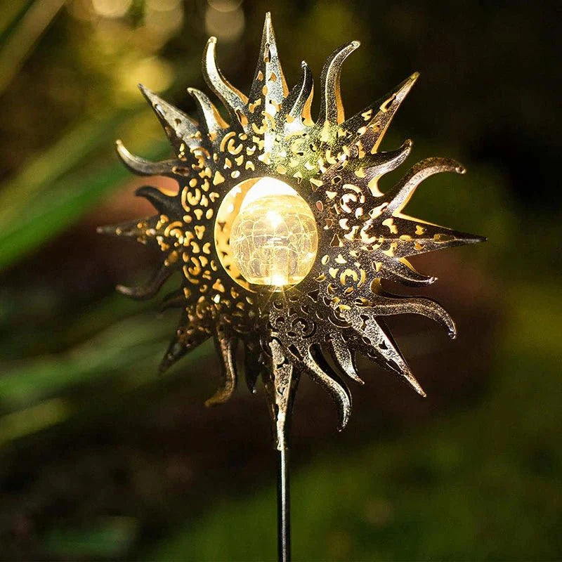 Metal Sun Lamp