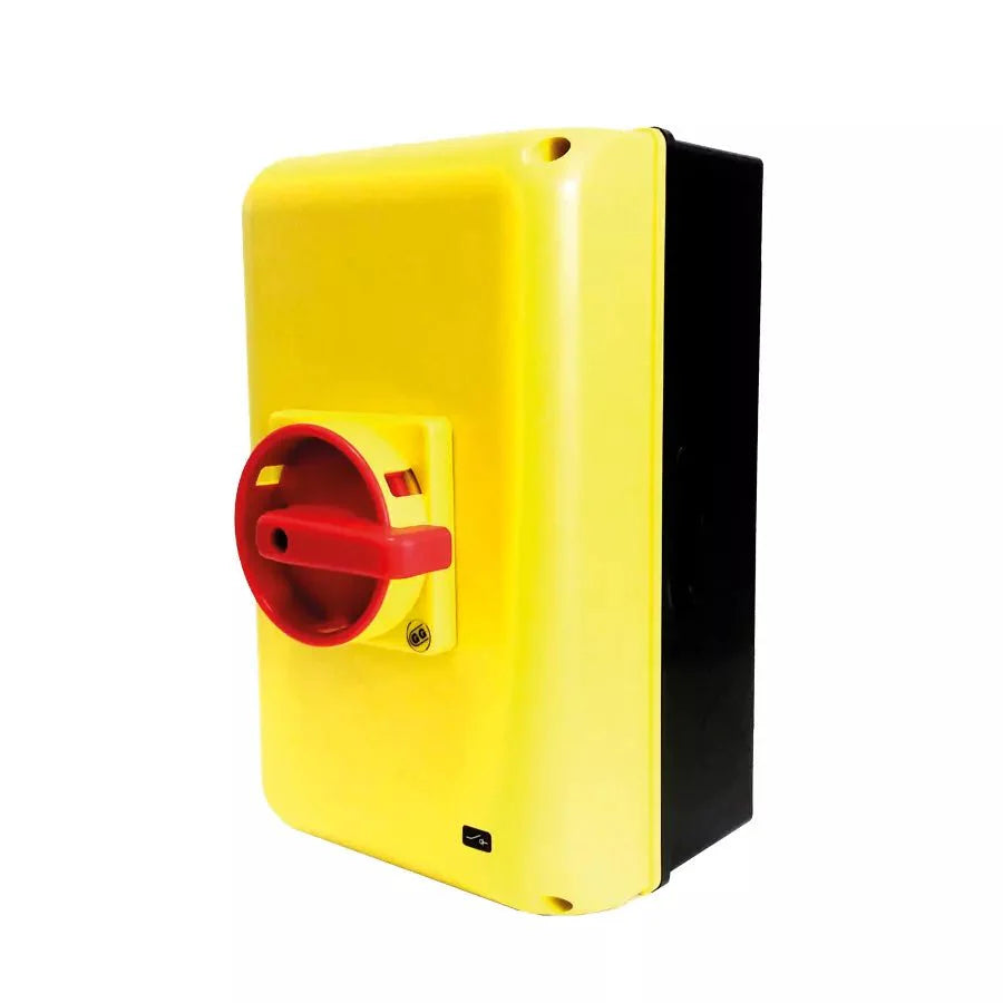 SE630003BC41 Giovenzana Lasttrennschalter se 63 3p ye-rd bottom box