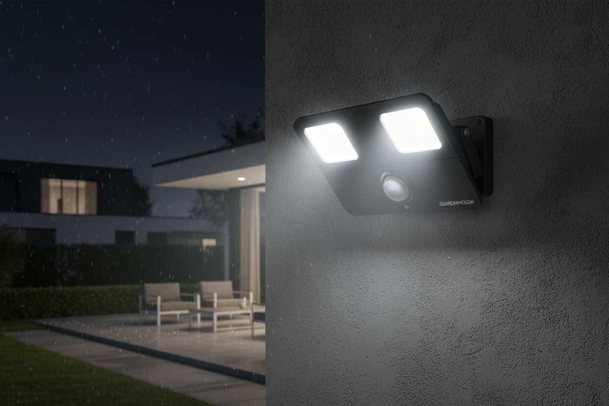 LED prožektoriai su davikliu