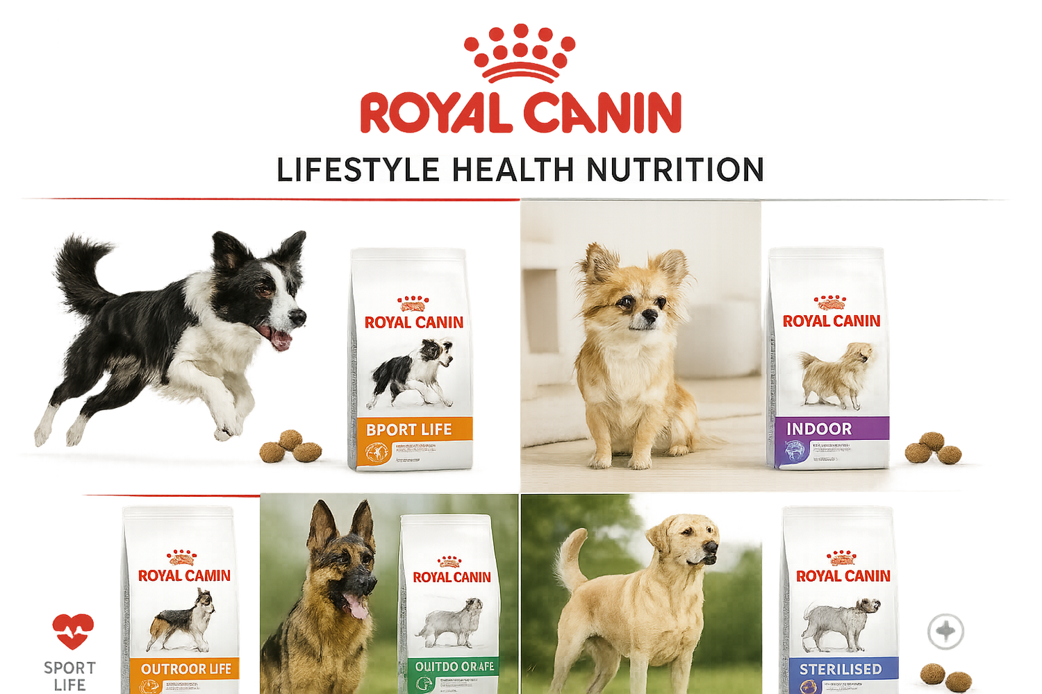 🏃 Royal Canin LIFESTYLE HEALTH NUTRITION- Sveika mityba pagal šunų gyvenimo būdo poreikius
