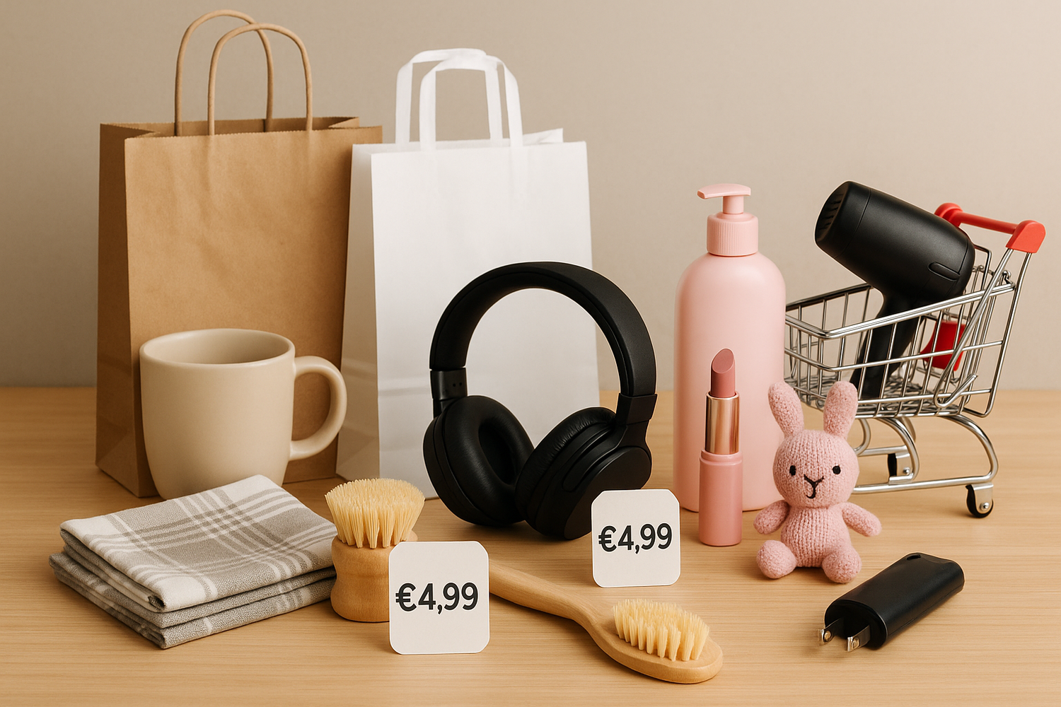4,99€ Store - Pigūs produktai už vienodą kainą