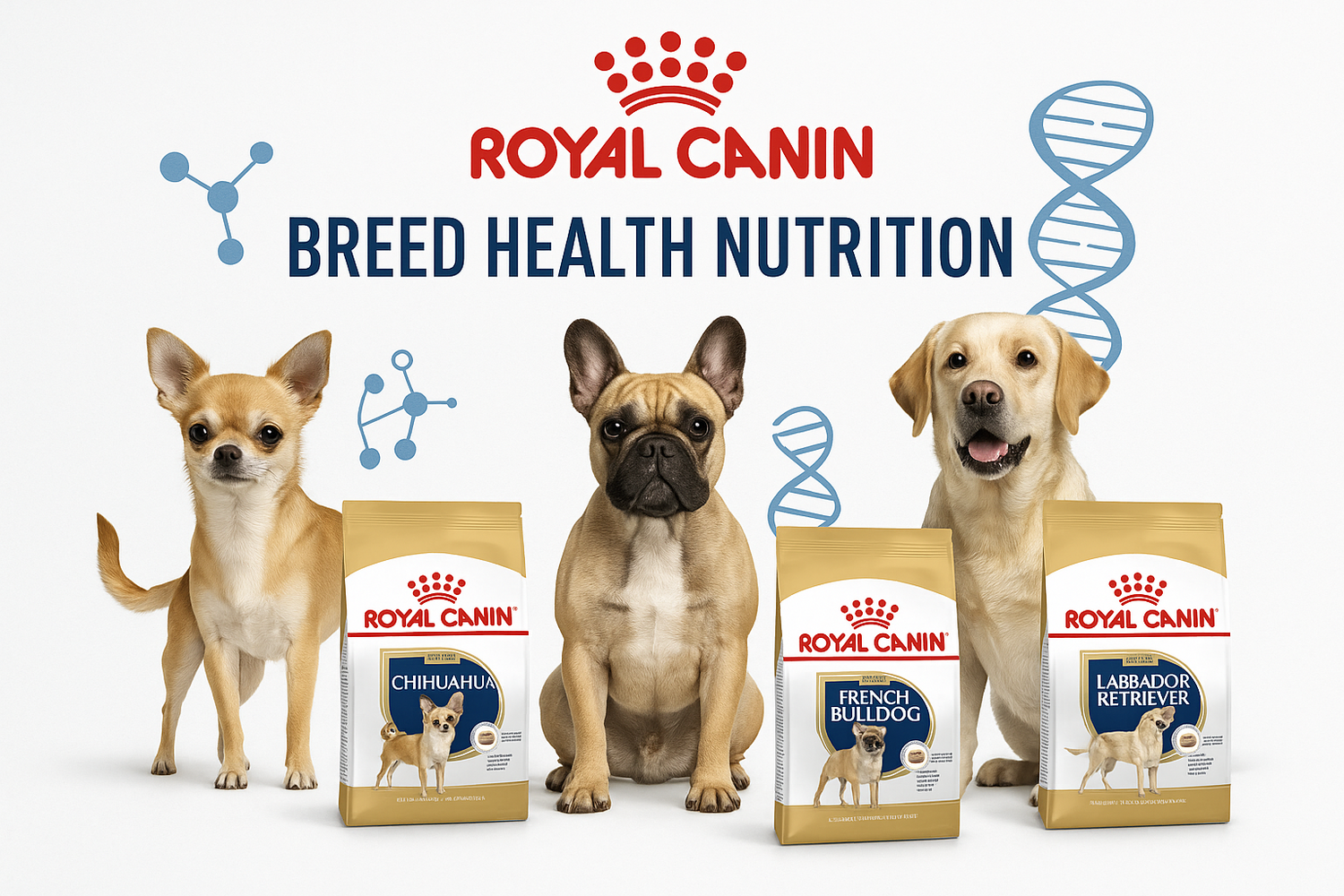 🎯Royal Canin BREED HEALTH NUTRITION- Sveika mityba pagal  šunų veislės poreikius (sausi pašarai ir konservai)