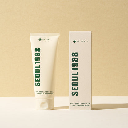 KSECRET SEOUL 1988 Cleansing Foam : Pine Cica 1% + Probiotics - Valomosios Veido Putos | 150ml