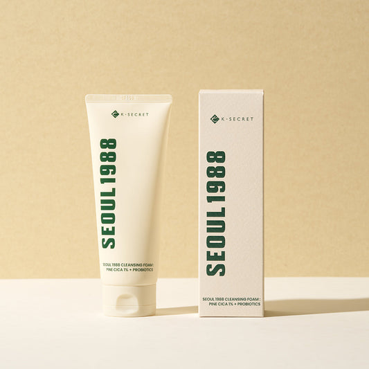 KSECRET SEOUL 1988 Cleansing Foam : Pine Cica 1% + Probiotics - Valomosios Veido Putos | 150ml