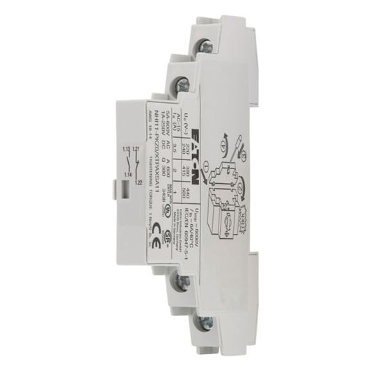 072896 Eaton NHI11-PKZ0 - Standard auxiliary contact, 1 N/O, 1 NC