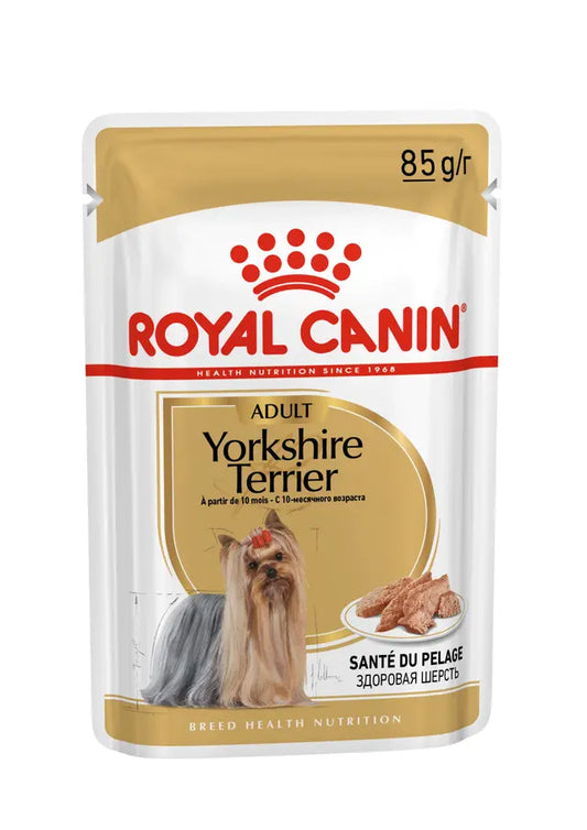 Royal Canin Yorkshire Terrier Loaf - Specialus šlapias maistas suaugusiems šunims 12x85g
