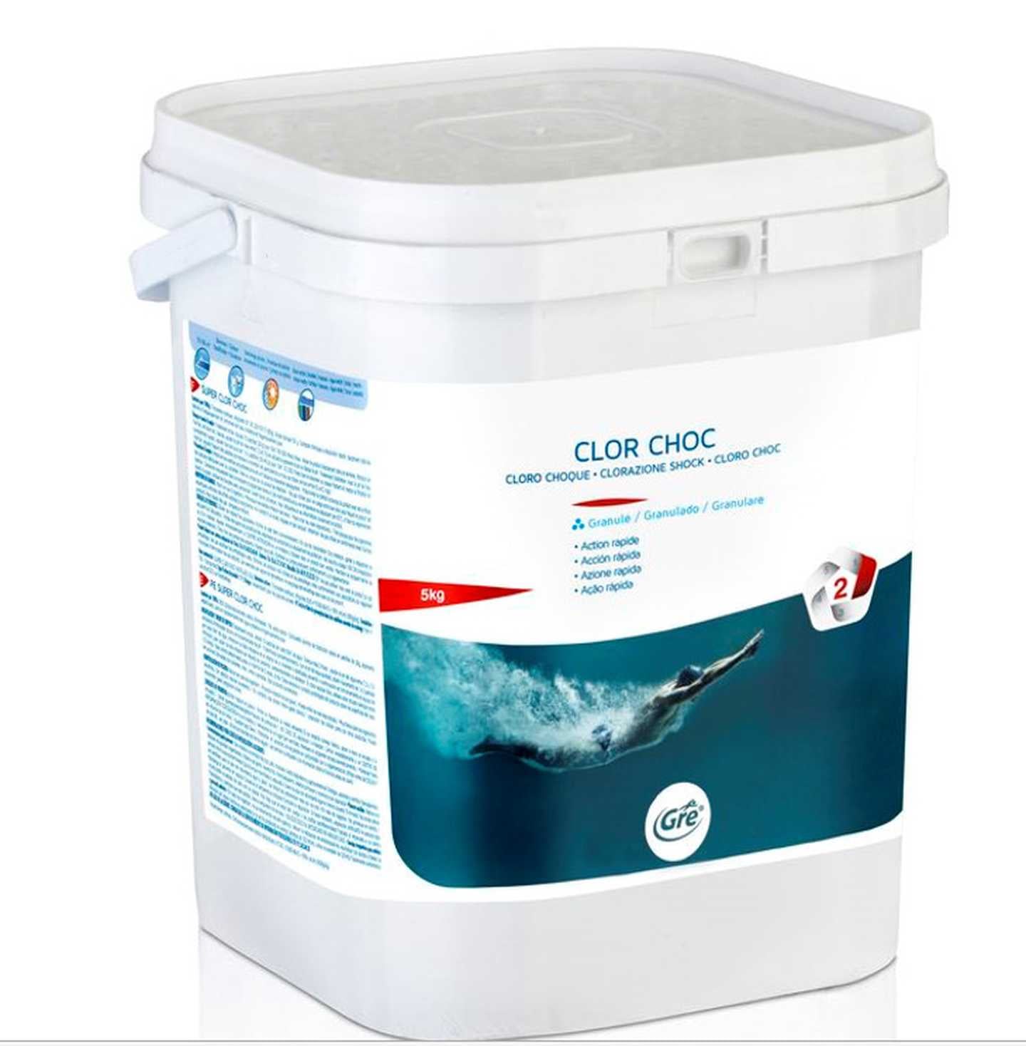 Chlor do basenu Gre Pools Clor Choc, 5 kg
