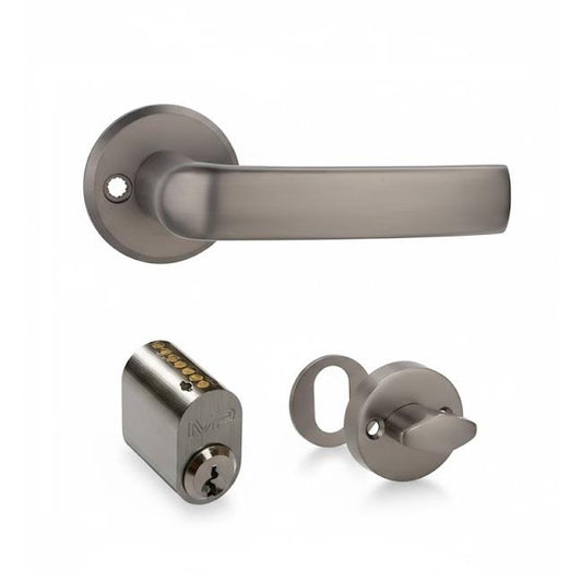 Durų rankena, lauko MP MRO-06-35A MBN set, grafito
