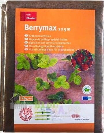 Geowłóknina Plantex Berrymax, brązowa, 5 m x 1 m 125 g/m²