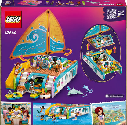Konstruktor LEGO® Friends Podróżnicza łódź wycieczkowa 42664