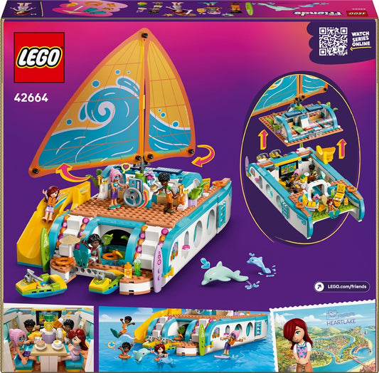 Konstruktor LEGO® Friends Podróżnicza łódź wycieczkowa 42664