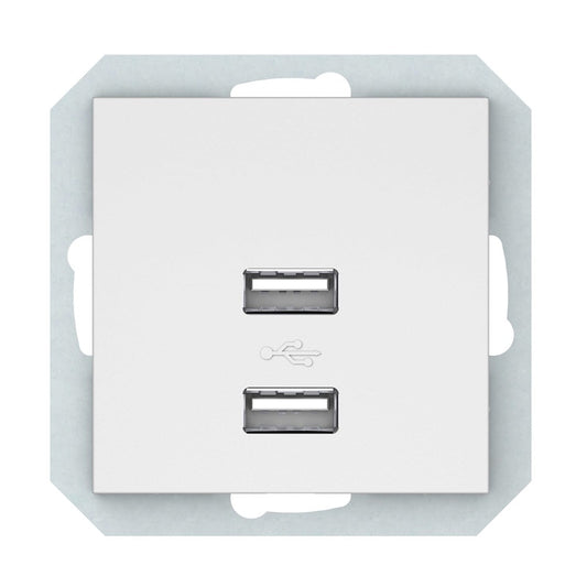 Ładowarka USB VILMA QR1000, matowa biel