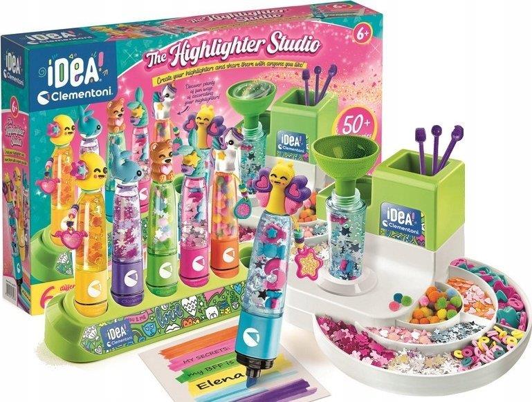 Clementoni Idea Highlighter Studio, įvairių spalvų