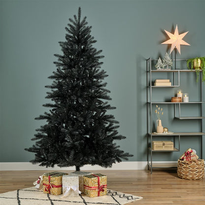 Sztuczna choinka Christmas Touch Black 180 cm