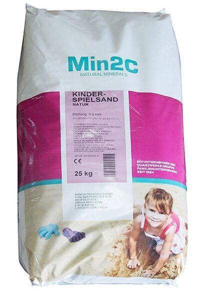 Smėlis smėlio dėžėms Min2C 50 x 30 cm, ruda, 25 kg