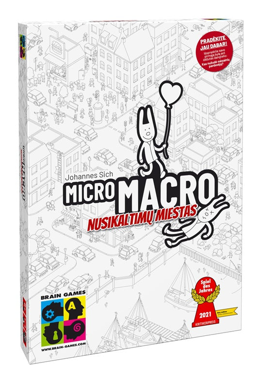 Gra planszowa MicroMacro: Crime City, PL