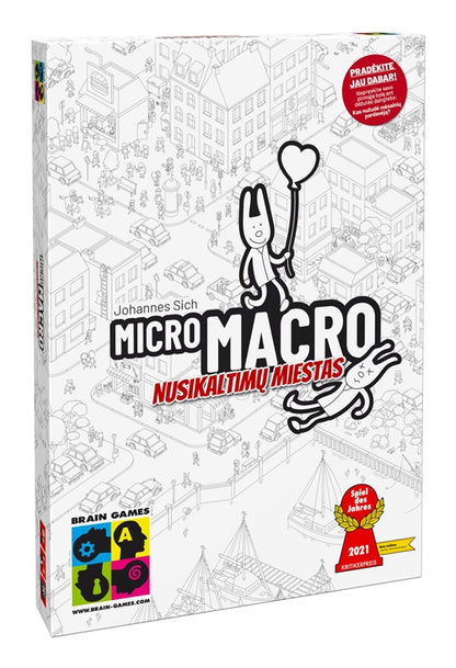 Gra planszowa MicroMacro: Crime City, PL