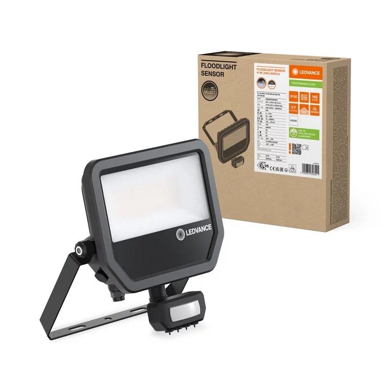 REFLEKTOR ZEWNĘTRZNY Z CZUJNIKIEM RUCHU 41W 145LM/W IP65