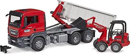 Komplektas Bruder Truck & Loader MAN TGS 03767