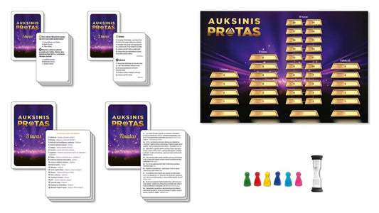 GAME BOARD AUKSINIS PROT DIDYSIS ZAIDIM