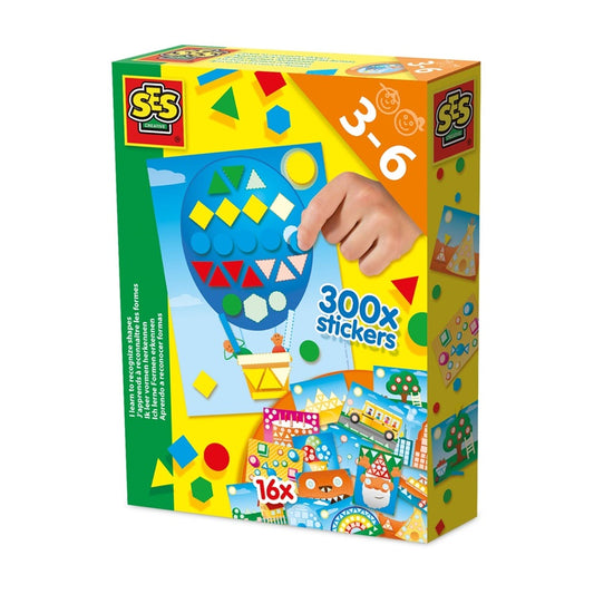 Kūrybos rinkinys SES Creative Shapes 14839