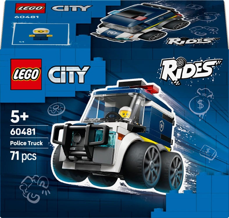 Konstruktorius LEGO® City „Ratai“ sunkvežimis 60481, 71vnt.