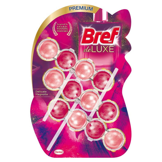 Bref Delux Magnolia kostka toaletowa 3x50g
