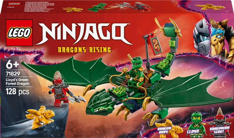 LEGO® Ninjago Lloyd's Green Forest Dragon, 128 vnt.