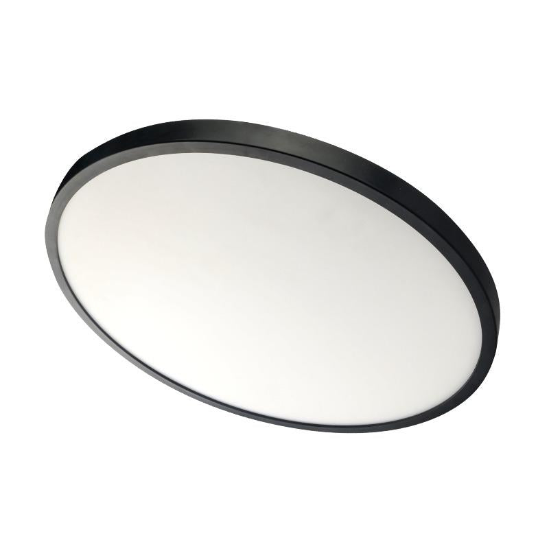 Šviestuvas plafonas Tope Trent, 24 W, 4K, juodas