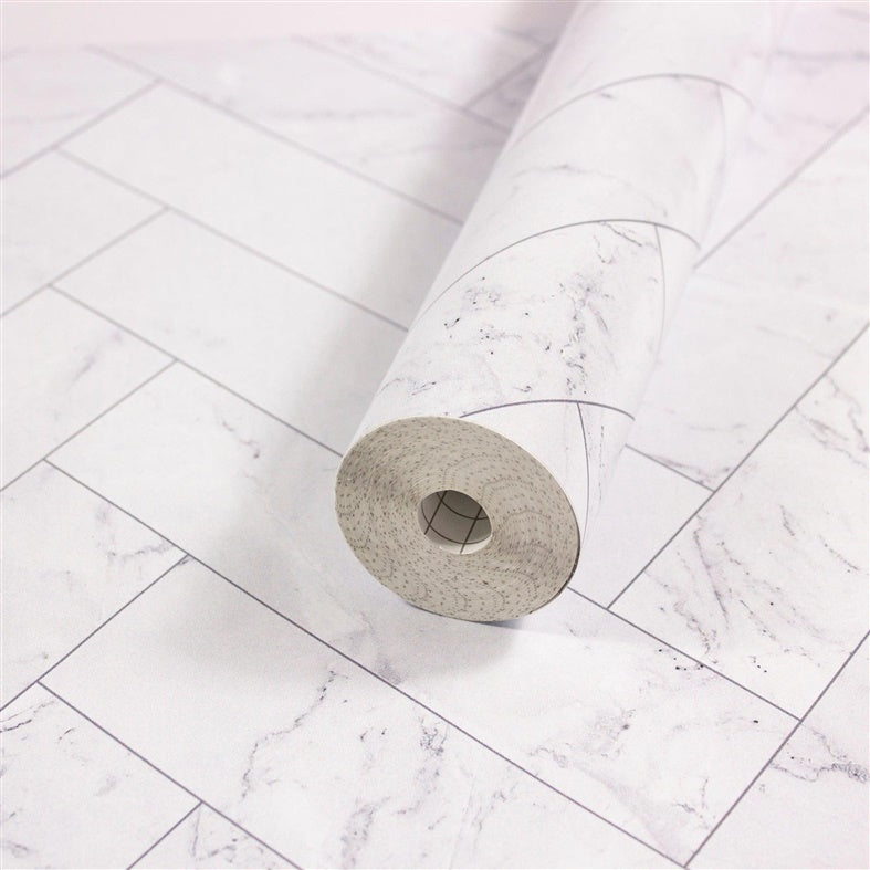 Folia samoprzylepna AD DS MARBLE TILE, 15 m x 450 mm 55729