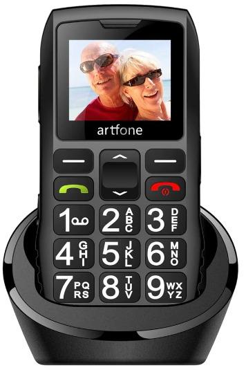Telefon komórkowy Artfone C1+, czarny