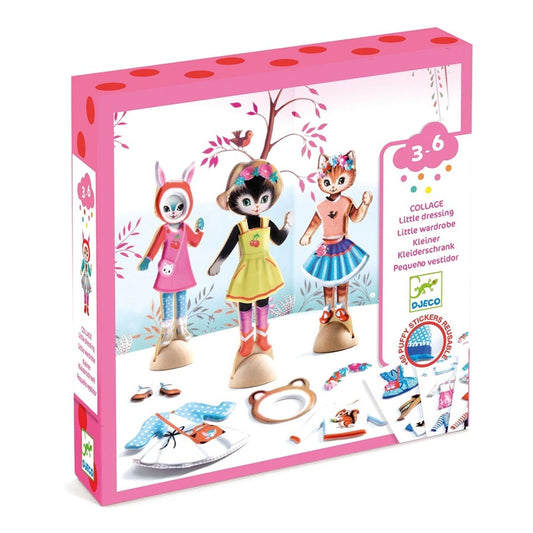 Kūrybos rinkinys Djeco Little wardrobe DJ09859