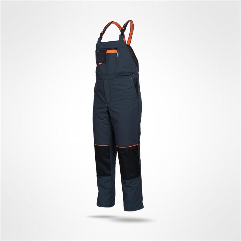 Pół kombinezon roboczy Sara Workwear, niebieski, rozmiar L
