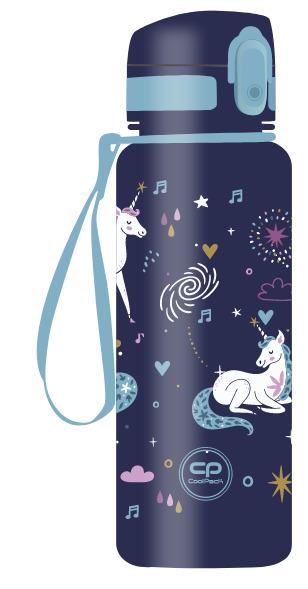 Bidon Z17935, różne kolory, plastik, 0,4 l