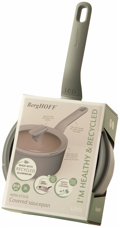 Garnek BergHOFF Leo Balance Moonmist, 18 cm, 2 l