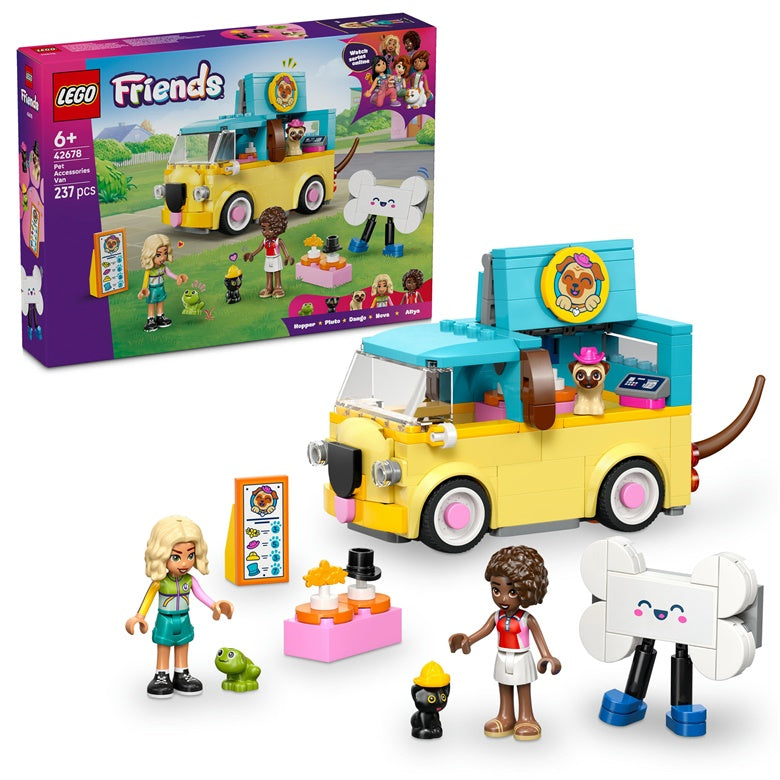 KonstruktoriusLEGO®Friends Augintinių furgonas 42678 237vnt