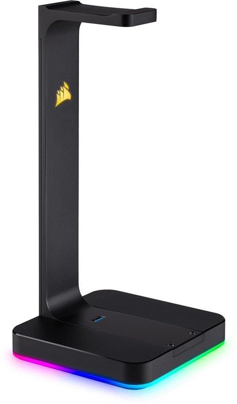 Stojak na słuchawki Corsair ST100 RGB Premium, czarny