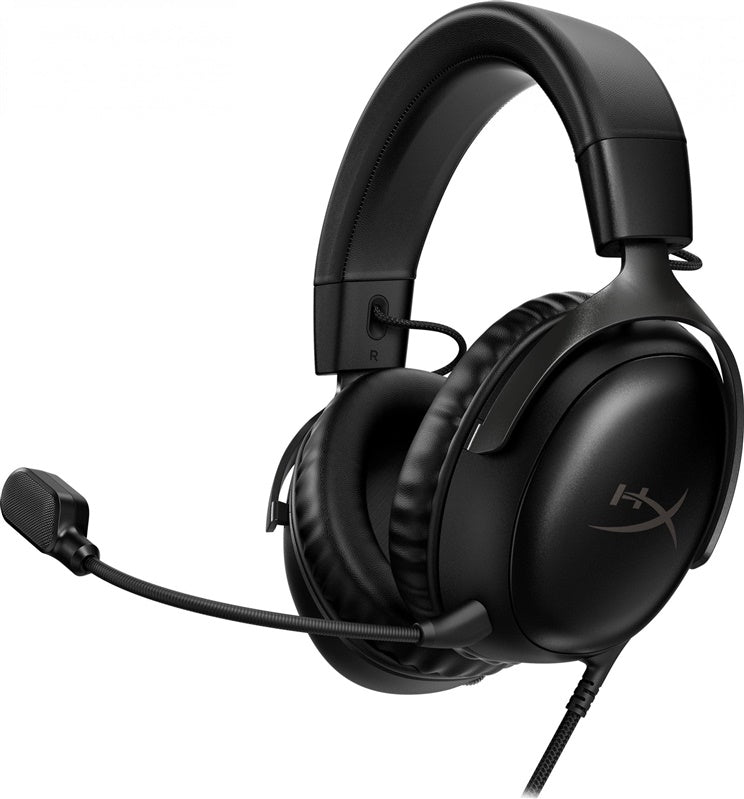 Przewodowy zestaw słuchawkowy dla graczy HyperX Cloud III, czarny