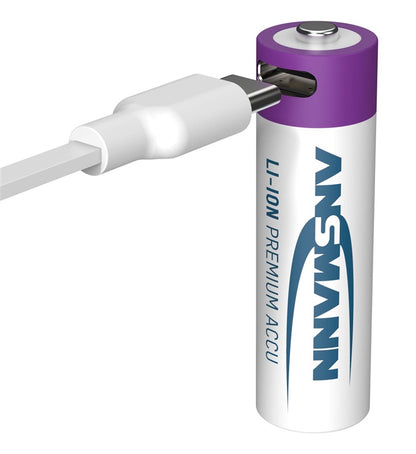 Akumulatory ANSMANN AA, 1800 mAh, 1,5V, 4 szt.