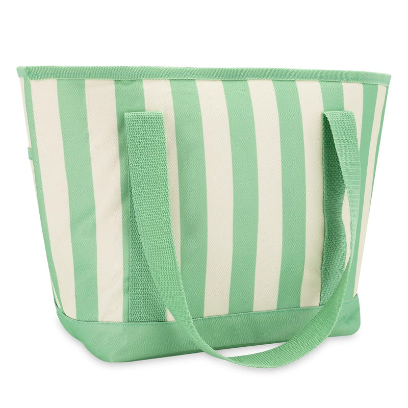 Torba termiczna Spokey, biało-zielona, 39 x 27 cm, 12 l