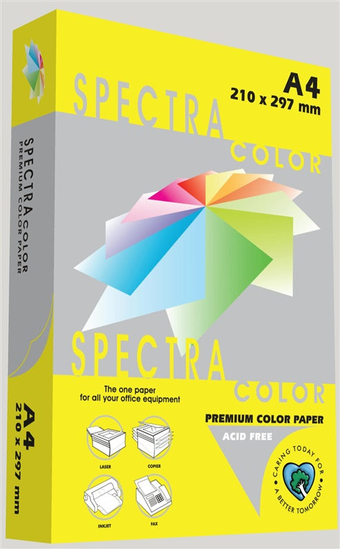 Papier do kopiowania Lemon, A4, 500 szt., żółty