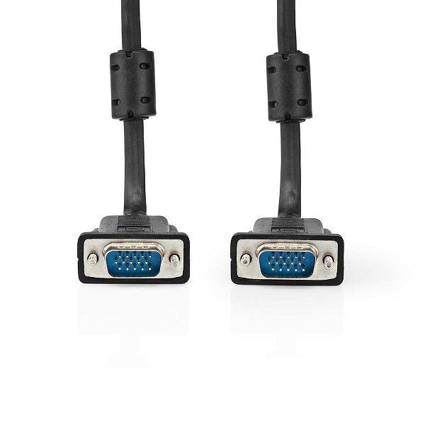 Kabel NEDIS VGA M, VGA M 3m, czarny