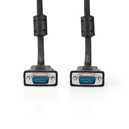 Kabel NEDIS VGA M, VGA M 3m, czarny