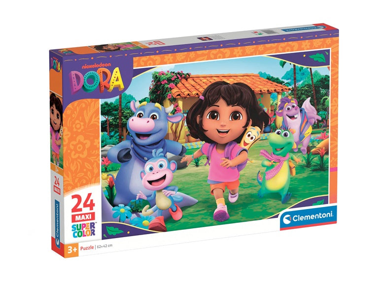Dėlionė Clementoni Super Color Dora 24826, 24 vnt.