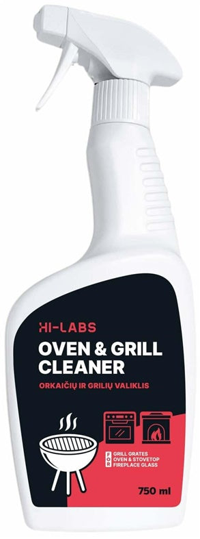HI-LABS ŚRODEK DO CZYSZCZENIA PIEKARNIKÓW I GRILLÓW 750ML