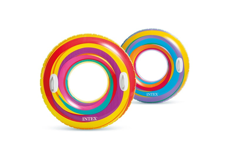 Pripučiamasis ratas INTEX 59256NP, įvairių spalvų, Ø 91 cm